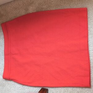 Ann Taylor Vibrant Red Pencil Skirt